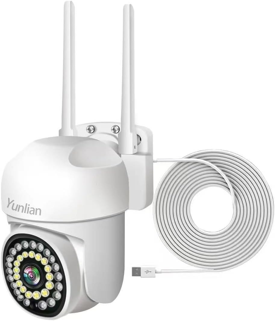 Yunlian Security Camera Wired with LED Night Vision 1080p
