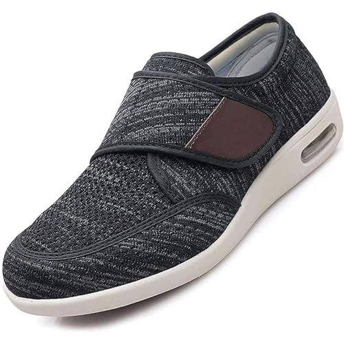 Medicinska Skor för Svullna Fötter, Kirurgiska Skor Ortopediska sko, Justerbara Extra Breda Diabetikerskor, Män med Svullna Fötter Kvinnor Justerbart ödem Bekväma Sandalskor