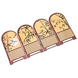 Idée cadeau idéale : ce paravent ancien est un choix parfait comme ornement de bureau chinois, et un cadeau idéal pour les amis, la famille ou les partenaires commerciaux qui apprécient les paravents esthétiques, les paravents miniatures et les paravents chinois