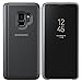 Official Genuine Samsung Clear View Cover Case for Samsung Galaxy S9 - Black (EF-ZG960CBEGWW)