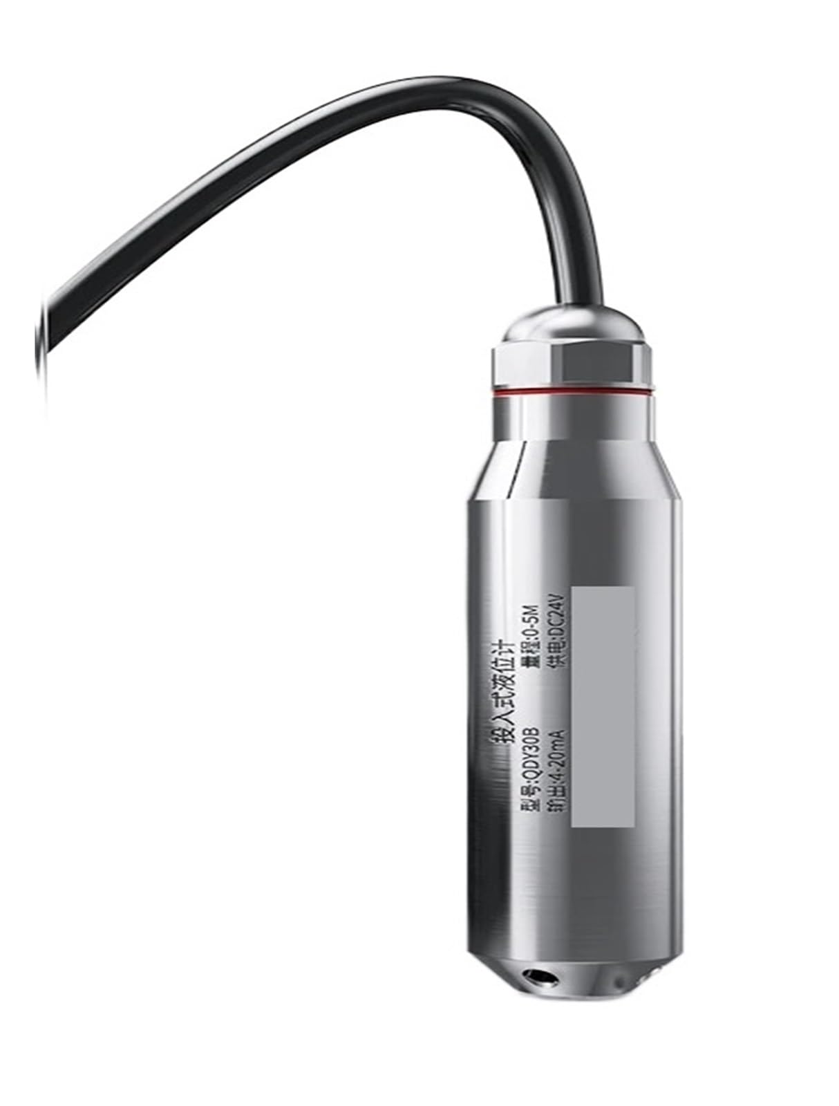 Sensor de Nivel de Agua 0-5 m a 4-20 mA 0-10 V. Sensor de Nivel de líquido SS304. Sonda de Sensor de Nivel. Sensor de Profundidad de Nivel de líquido.(4-20ma,1M Range 2M Cable)
