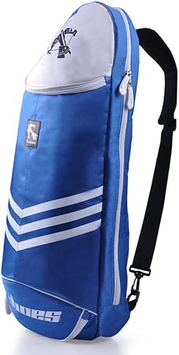 TentHome Funda de Raqueta de Bádminton impermeable Bolsa de Raqueta Bolsa de Hombro Bolsa de Tenis Bolsa de Transporte de Hombro Mochila (Azul) Cover
