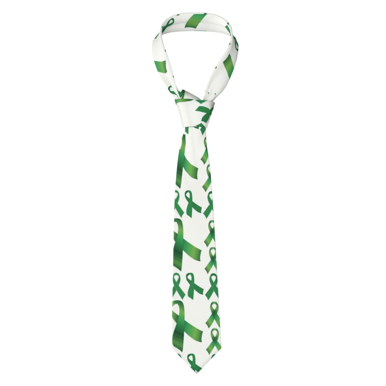 Smazdfxx Unisex As Pic World Cerebral Palsy Awareness Day Necktie For Men Funny Tie Polyester Textile Soft Neck Ties For Weddings Party