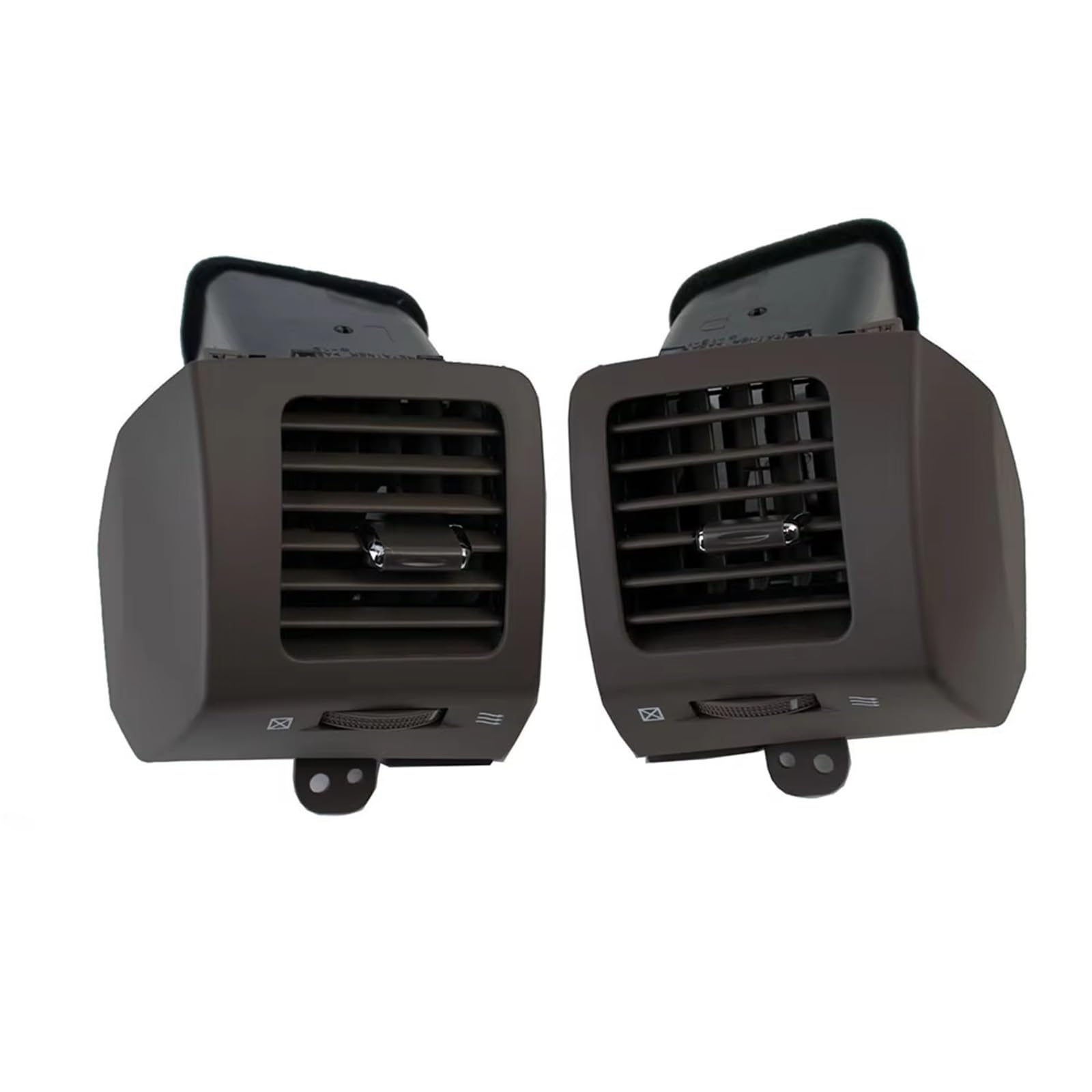 Yplvwsoyq Brown Car Interior Mouldings Compatible With Toyota For Land For Cruiser For Prado Lc120 2003-2009 Car Dashboard Air Conditioning Vent Outlet Replace Inside Ac Vents