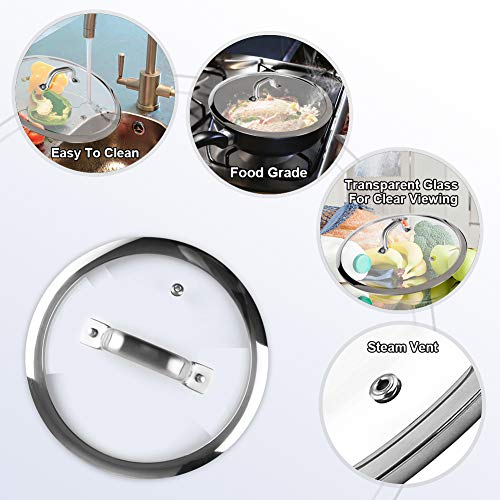 Duxtop Cookware Glass Replacement Lid (9.5") #TOP5