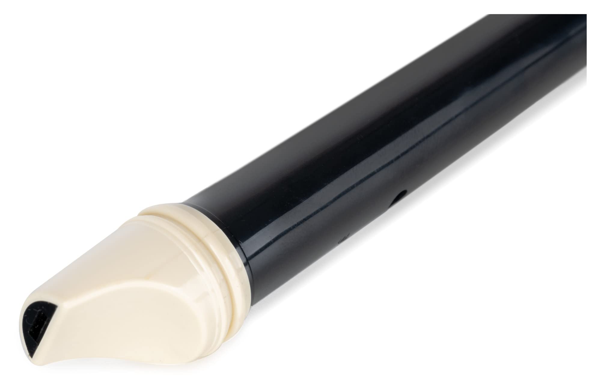 Flûte Garklein Classic Cantabile - Flûte à bec sopranino en plastique - monobloc - avec étui - noir