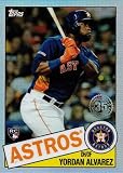 2020 Topps Chrome 1985 Baseball #85TC-4 Yordan Alvarez Rookie Card