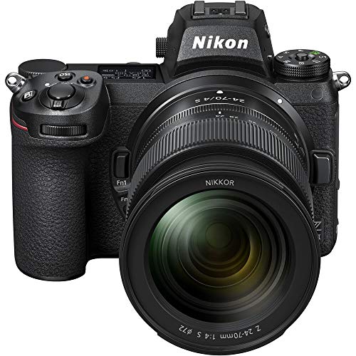 Image of Nikon Z6II Mirrorless Camera Body + NIKKOR Z 24-70mm f /4 S Lens Kit 1663 FX-Format Full-Frame 4K UHD Bundle w /Deco Gear Travel Bag Case +Battery +LED + Filters + Photography Pro Ebook & Accessories