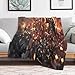 War-Hammer 40k Decorative Super Soft Flannel Blanket Fluffy Comfort Plush Microfiber Fleece Blanket for Sofa Bedroom 55