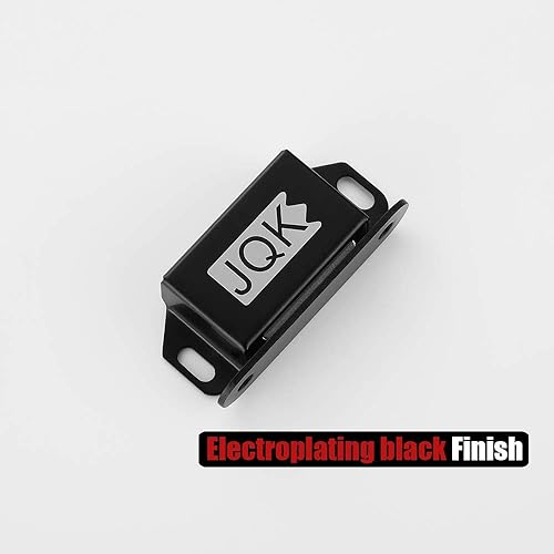 Miniatura 10 de JQK - Paquete de 2 seguros magnéticos para puerta de gabinete, acero inoxidable, imán fuerte, 1.2mm de grosor, para muebles, modelo CC1-P