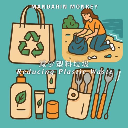 Page de couverture de 減少塑料垃圾 Reducing Plastic Waste