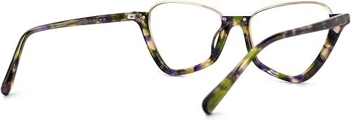 Miniatura 8 de VOOGLAM Gafas de bloqueo de luz azul elegantes para mujer, antifatiga ocular, gafas UV Adelio