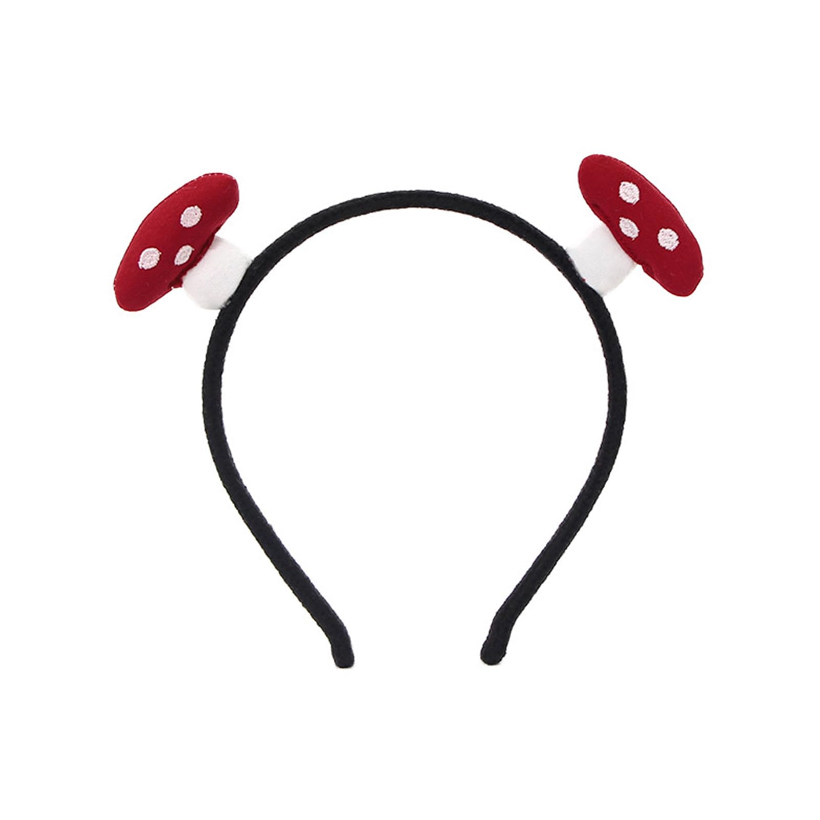GMBYLBY Mushroom Shape Headbands For Woman Makeup Hairband For Hair Hoop Camping Travel Hairband For Washing Face Makeup