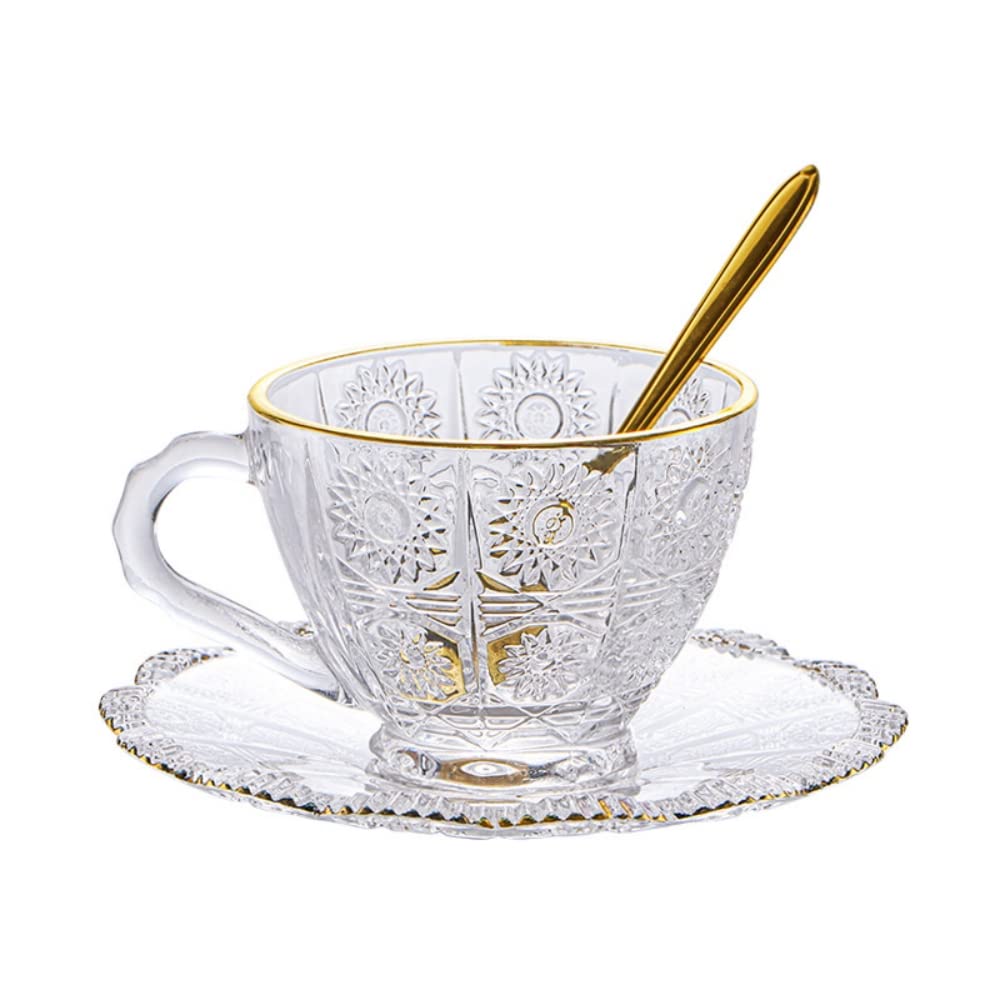 Set 6 tazzine da caffè in vetro trasparente Glass - Villa D'Este Home