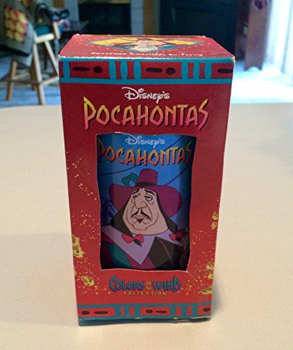WALT DISNEY CLASSIC COLLECTOR SERIES POCAHONTAS GOVERNOR RATCLIFFE PERCY PLASTIC GLASS BURGER KING1994 NIP