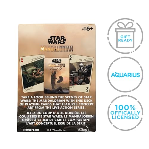 Naipes Star Wars Mandalorian Arte Póker Tamaño miniatura 7