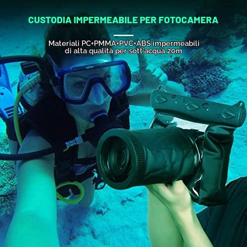 Sxhlseller Custodia Impermeabile Professionale HD per Fotocamera SLR/DSLR