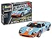 Revell 07696 Ford GT 40 Le Mans 1968 originalgetreuer Modellbausatz für Fortgeschrittene, unlackiert