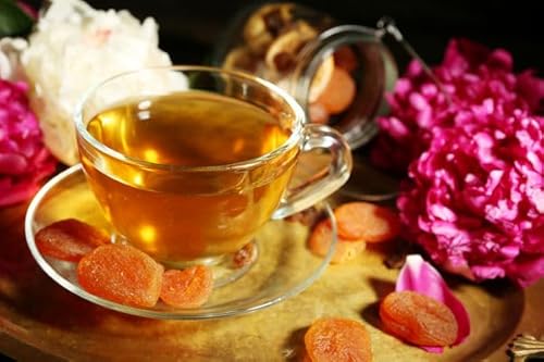 Diril Mixed Herbal Tea With Apricots,Organic Apricot Tea,Bitki Cayı,Kayısı Çayı,Herbal Tea,Apricot Tea thumb #1