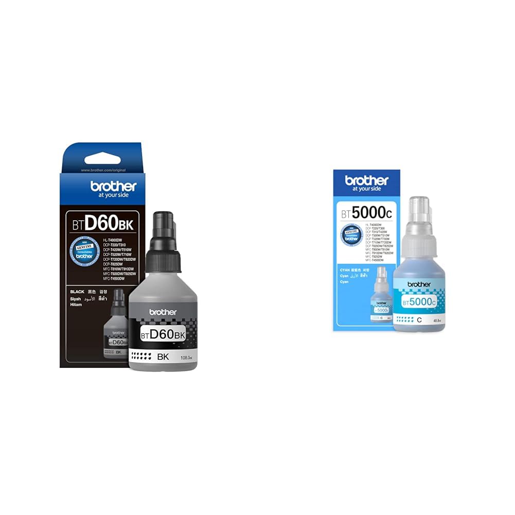 Brother BT-D60BK Ink Bottle (Black) (B0896C9DX2) Amazon Price History, Amazon Price Tracker