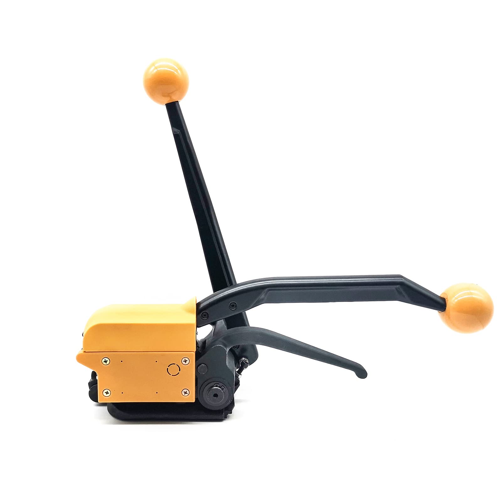 Mthckxjbsuz One Color Electric Banding Kit, A333 Portable Buckle-Free Steel Strapping Machine Yin And Yang Buckle Manual Iron Sheet