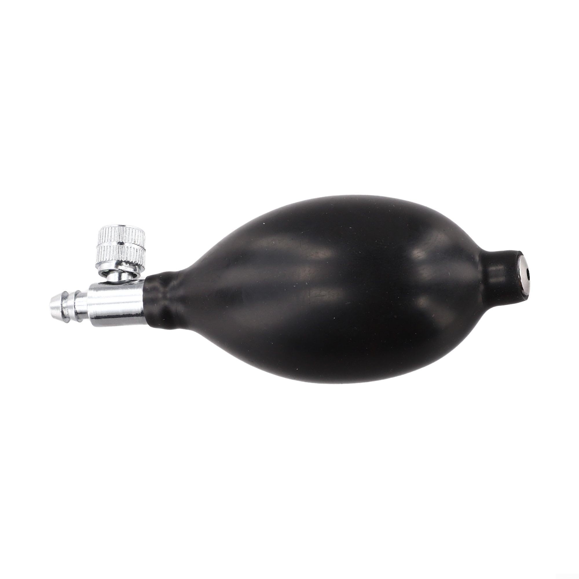 Bombilla de inflado manual para esfigmomanómetros y dispositivos de salud a base de aire como unidades de tracción y sistemas de lavado nasal
