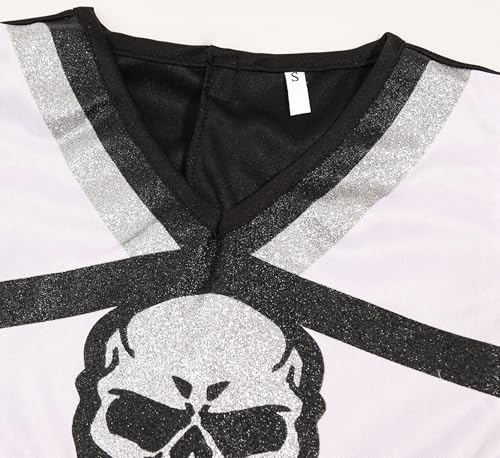 Bordazor Girls Zombie Cheerleader Costume Scary Halloween Cheerleading Costume thumb #5