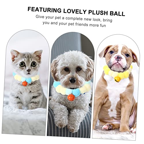 Collier pour chaton confortable en peluche pour éviter les irritations du cou