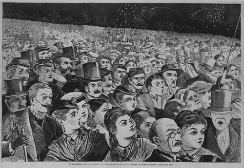 Art Mural Toile Feu d'artifice Winslow Homer Tableau Salon
