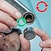BOETOADG 4PCS Faucet Aerator, 2 Packs of Aerator Filter Replacement Parts, With Brass Housing 15/16 Inch 24mm External Thread Aerator Faucet Filter, With Gasket, For Kitchen and Bathroom