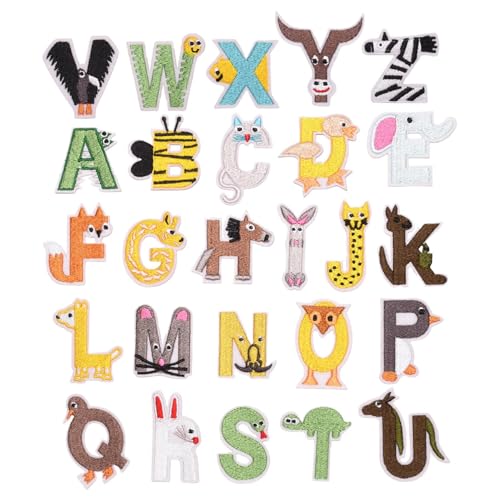 Parches De Bordado - Parches Decorativos Con Letras Para Prendas | Accesorios De Bordado Multifuncionales Para Decorar Vestidos Sombreros Zapatos Y Jeans