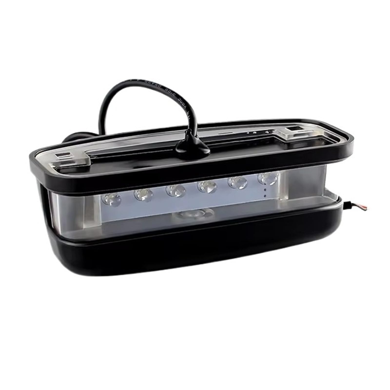 Lámpara con forma número LED para solucionar fallos de luz de matrícula en Defender 6