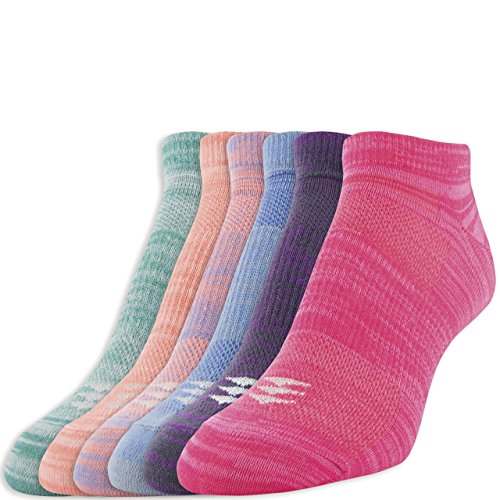 PowerSox Lifestyle No Shows, assorted, Shoe Size: Womens 6.5-10