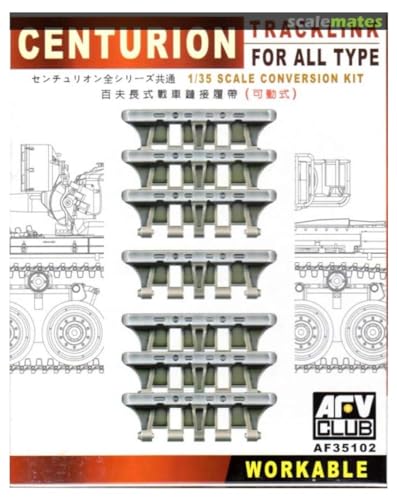 AFV35102 1:35 AFV Club Centurion Track (Workable) [MODEL BUILDING KIT ACCESSORY]