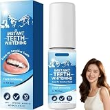 Instant Teeth Whitening Essence Gel,Instant Teeth Whitening Paint,Tooth Paint Pen,Stain Remover Pen,Long Lasting Brightness, Portable, Safe & Gentle. (1pcs)
