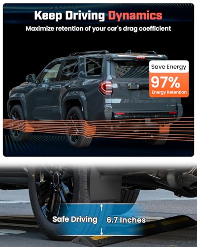 Image of Autorder Mud Flaps for Toyota 4Runner 2025-2026 Accessories All-Weather Splash Guards Protect Paint Mudflap No Drilling Required Mud Guard Set 4PCS(Not for TRD PRO, Trailhunter)