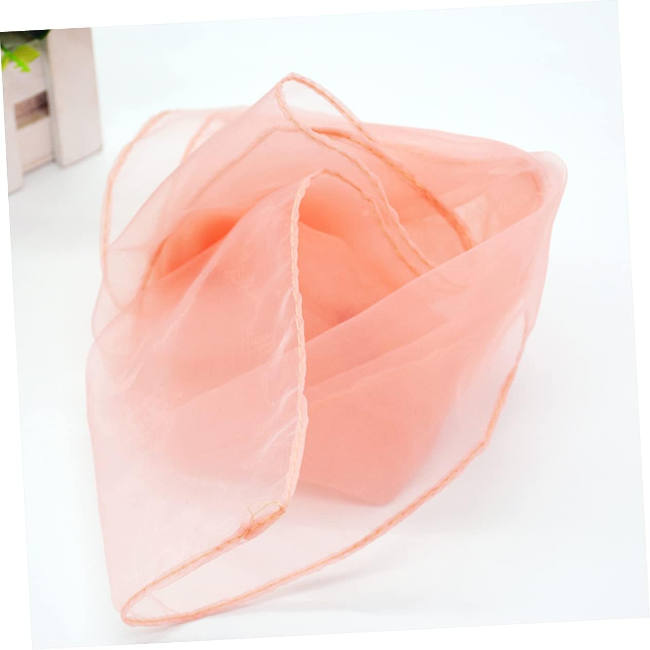 12pcs 60x60cm Kids Dance Silk Scarves Colorful Square Juggling Movement Props for Performances for Toddlers and Children Random Color