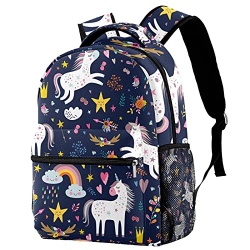 Sac à dos voyage cadeau idéal pour enfant motif licorne lumineuse et colorée