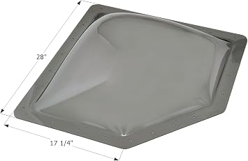 ICON RV Skylight - NSL2414S - Smoke