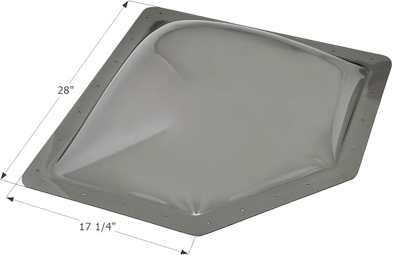 ICON RV Skylight - NSL2414S - Smoke