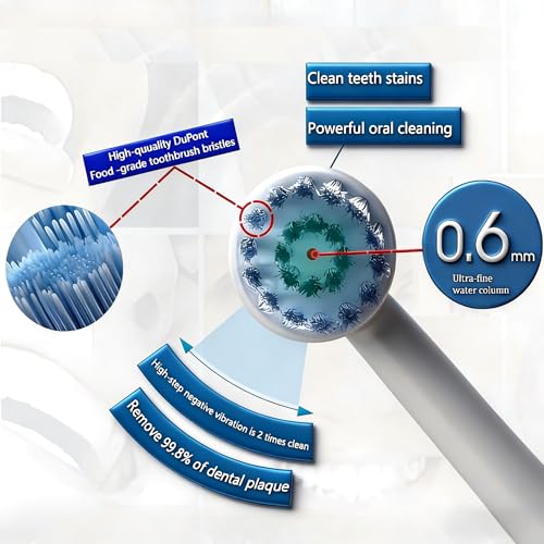 Têtes de brosse à dents de rechange pour Waterpik avec finitions de haute précision