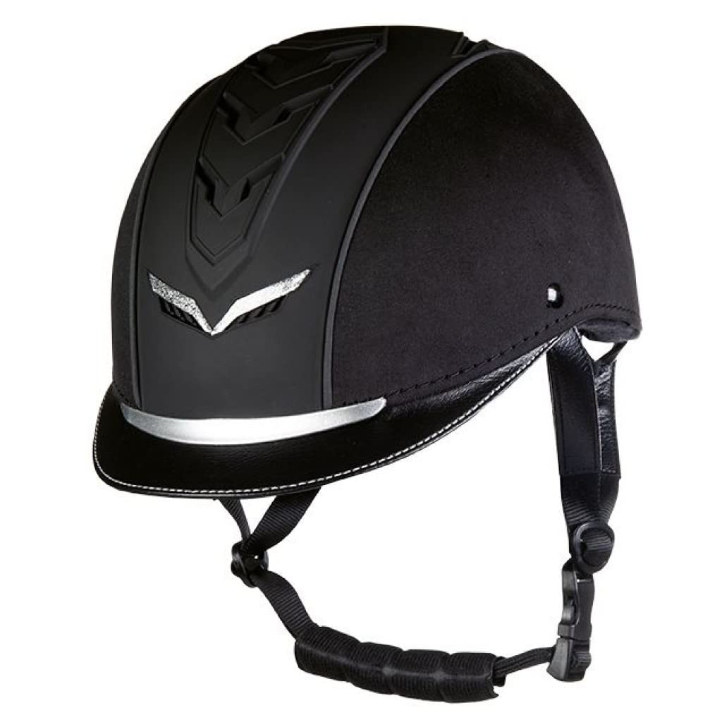 HKM Elegance Reithelme Schwarz S/M 49-52 cm