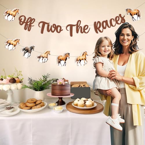 Kit kit déco anniversaire 2 ans cheval installation murale facile - 4