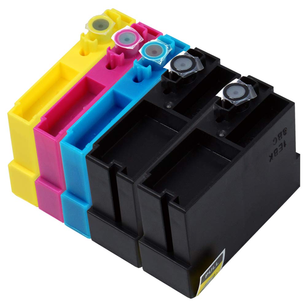 Amazon.co.jp: EPSON 61/65 4色+BK=5本セット【IC61 BK×2】+【IC65 C/M