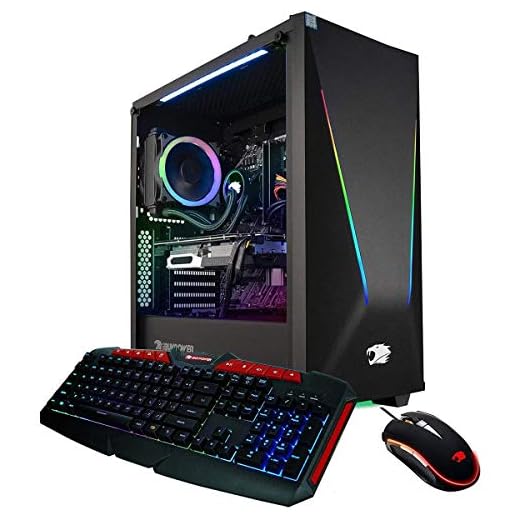 iBUYPOWER Pro Gaming PC Computer Desktop Intel i9-9900k 3.6 GHz, Geforce RTX 2070 Super 8GB, 16GB DDR4, 1TB HDD, 240GB SSD, Z390, Liquid Cooling, Windows 10, VR Ready (Trace 9240V2)