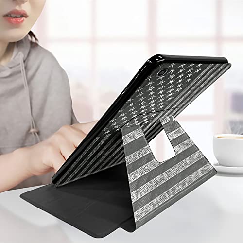 Case For All New Kindle Fire Hd 10 Tablet 11Th Generation And Fire Hd 10 Plus 2021,360 Degree Rotating Smart Stand Protective Cover With Auto Wake/Sleep,Thin Flag In Black #TOP6