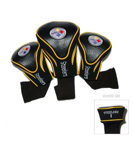 LA Rams NFL Golf Club Headcovers Set of 3 Velour Lined