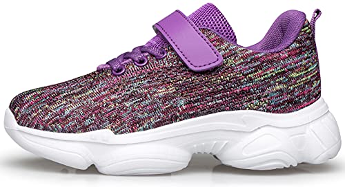 Image of Kids Shoes Toddler Boys Girls Running Sports Strap Sneakers | Children Breathable Casual Tennis Walking Athletic School Non-Slip Lightweight