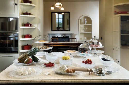 IVV Glassware Special Round Olive Dish, 9-1/2-Inch, Clear