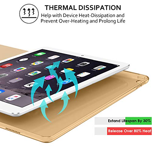 Image of DuraSafe Cases for iPad Pro 9.7 inch 2016 Case A1673 MLMP2HN /A MM172HN /A MLMN2HN /A MLMQ2HN /A A1674 A1675 MLMW2HN /A MLMX2HN /A MM192HN /A MLMV2HN /A MLN02HN /A MLMY2HN /A MLN12HN /A MM1A2HN /A - Gold